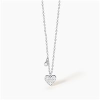 Collana Mabina Donna One Love in Argento Zircone 553286 - 553286